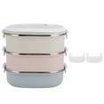 thumbnail image 1 of Bento Lunch Box For Kids, With Double Curved Handles Bento Lunch Box Container, For Office Workers Students Insulated Food Container Home,Work,Travel, 1 of 8
