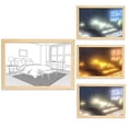 thumbnail image 1 of Lighting Painting Decoration, LED Glowing Photo Frame, 1 of 7