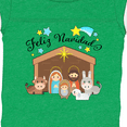 thumbnail image 4 of Inktastic Feliz Navidad Cute Nativity Scene Boys or Girls Baby Bodysuit, 4 of 5