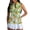 Tropical Pineapple, variant on Garronmavis Zip Golf Shirt Women Sleeveless Tennis Shirts Collared Tennis Shirts Casual Workout Athletic Womens Fruit Print Golf Shirt, Lemon, Size XS