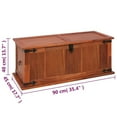 thumbnail image 4 of vidaXL Storage Chest 90x45x40 cm Solid Acacia Wood, 4 of 5
