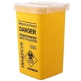thumbnail image 1 of Sharps Box Needles Sharps Disposal Container Supplies and Equipment (Yellow), 1 of 2