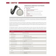 SCM SCR3310V2 1 card USB 1.1 USB Smart Card Reader