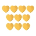 thumbnail image 4 of TOOYFUL Makeup Facial Sponges Cleanser Sponges Pad Heart Shaped Facial Cleansing Sponges Wood Pulp Face Cleaning Pads for Facials SPA Yellow 10pcs, 4 of 10