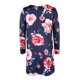 thumbnail image 5 of Vestidos Para Mujer Vestidos de Otoño El Invierno de Moda de Talla Grande Casual Suelto Cuello Redondo Bolsillo Erógeno Vestido Estampado Odeerbi  ODB131285, 5 of 5