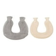thumbnail image 4 of Hot Water Bottle, Soft Cover 1L Explosion Proof U Shaped Warm Water Bottle  For Neck Gray, 4 of 8