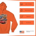 thumbnail image 6 of Ford Still Plays with Trucks Sweatshirt American Classic F100 F150 Pickup Built Tough Vintage Offroad 4x4 Hoodie, 6 of 7