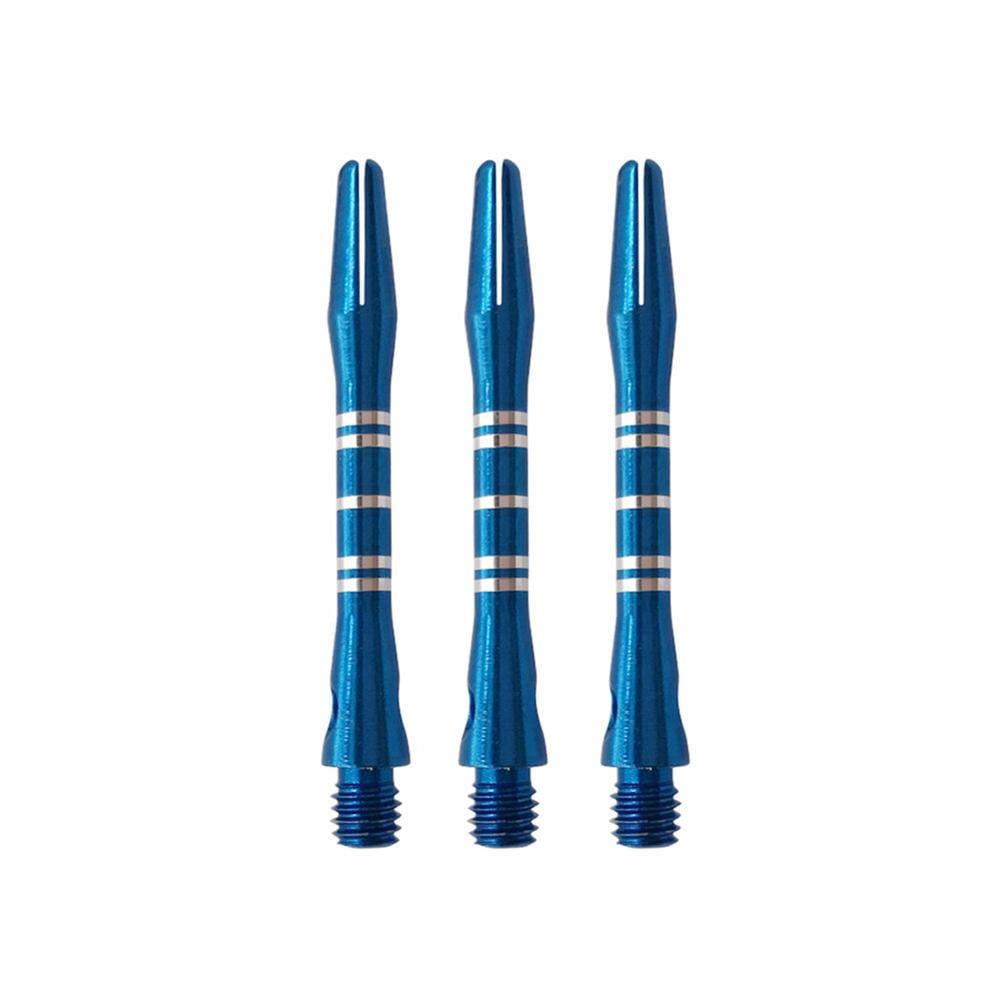 60X Universal Nylon 2BA Thread Darts Shafts Dart Stems Medium 43mm Blue