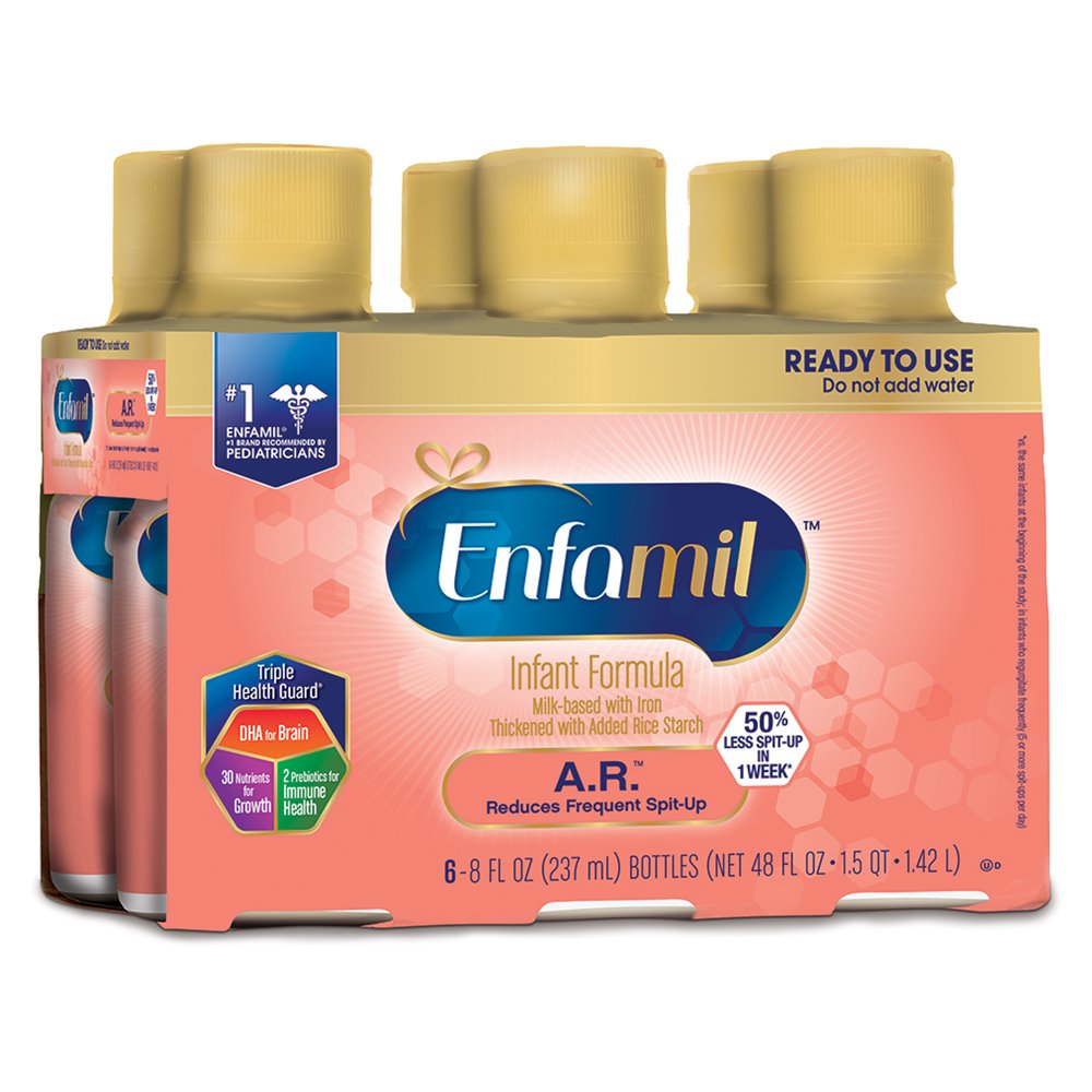 Enfamil A.R. Infant Formula for Spit Up 6 ReadytoUse