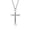 Silver Color, variant on New Men Women Wrench Cross 14K Yellow Gold Necklace I CAN DO ALL THINGS Bible Verse, tool Pendant punk Jewelry Gift
