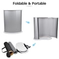 thumbnail image 2 of InstaHibit Portable Trade Show Podium Table Display Exhibition Counter Stand w/ White Top Carrying Bag, 2 of 10