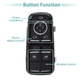 thumbnail image 3 of Interruptor de ventana eléctrica delantero izquierdo de Unique Bargains 1Pc, compatible con Porsche 911 2012-2019 No.99161315502DML, 3 of 7