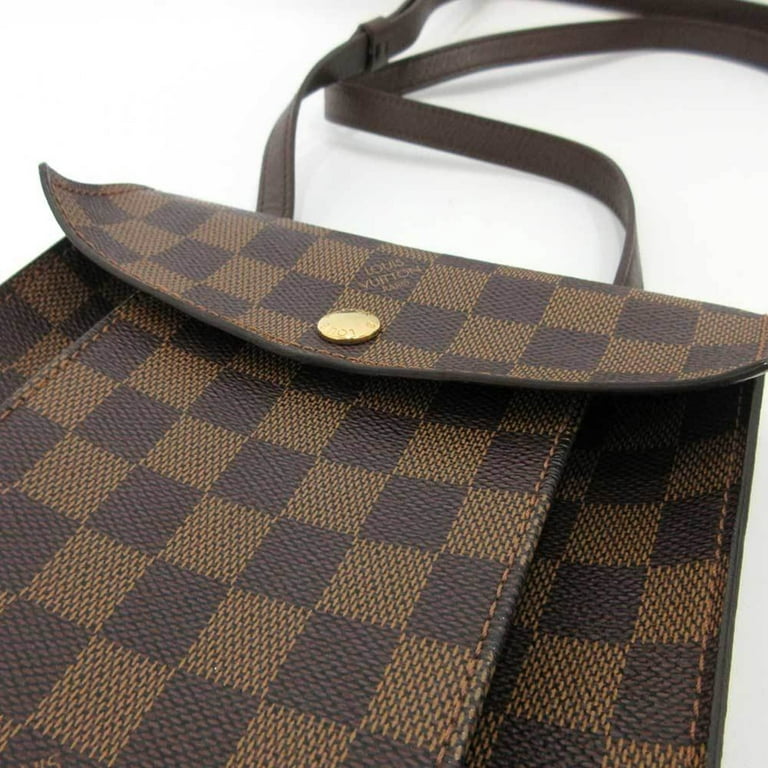 brown checkered lv bag