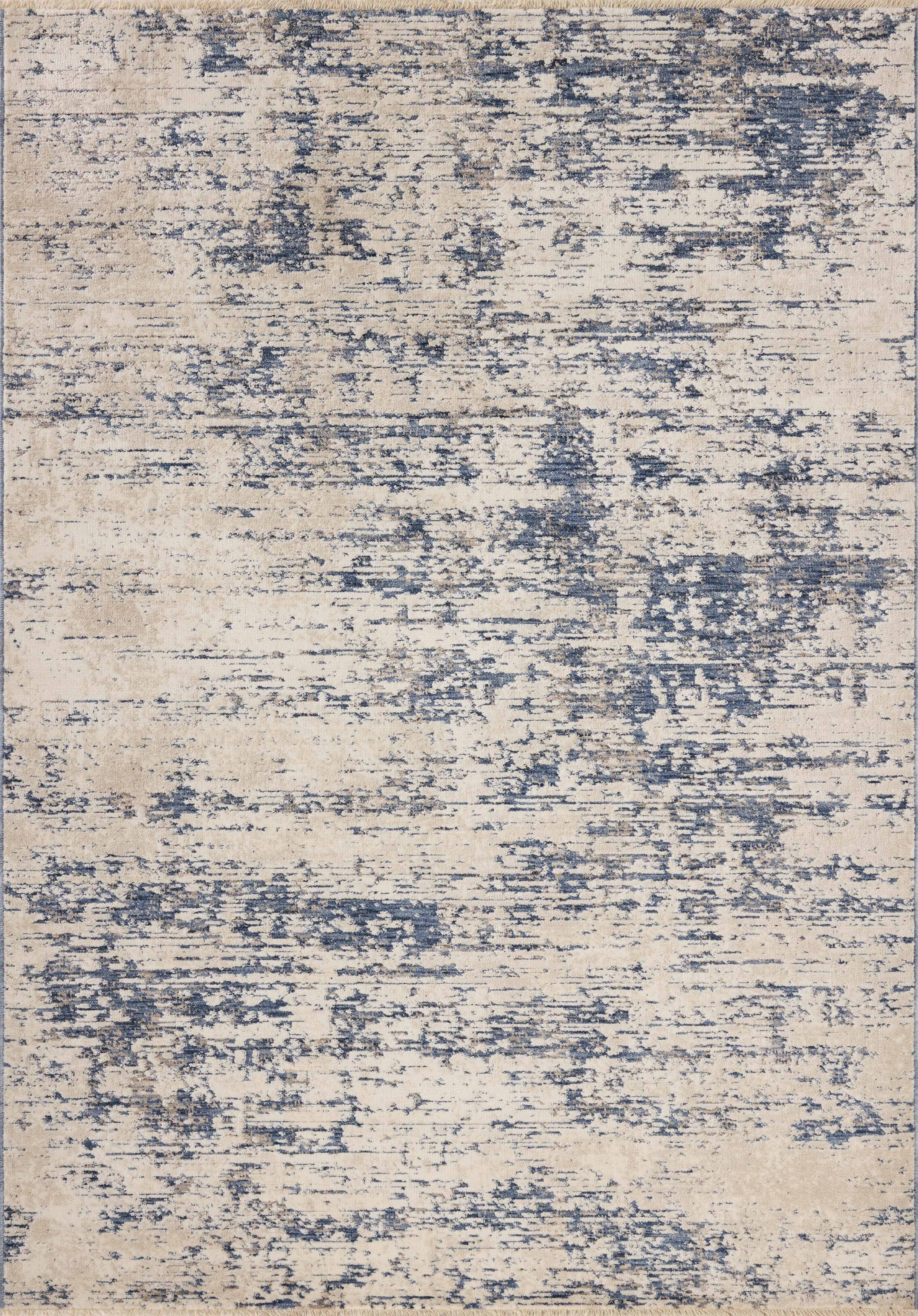 Loloi Nellie Dove / Blue 18" x 18" Sample Area Rug