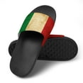 thumbnail image 4 of GZHJMY Stylish Slides for Women Men, Italian Flag Soft Flexible Slip-on Sandals Slippers, 4 of 7