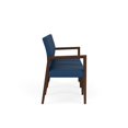 thumbnail image 2 of Pemberly Row Waiting Reception 3 Seat Tandem Seating No Center Arms in Blue, 2 of 5