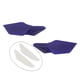 thumbnail image 5 of Juego de 2 alerones para motocicleta y scooter, kit de alerones de carenado delantero adecuado para Azul, 5 of 6