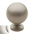 thumbnail image 1 of 1 in. dia. Round Cabinet Knob, Polished Nickel, 1 of 1