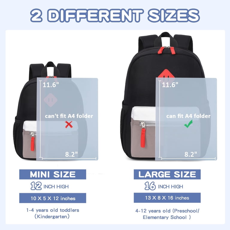 MMOSEYEYOO School Backpack, 12" Small Backpack Small Bookbag with Chest Buckle and Reflective Strip, Mini MMOSEYEYOO School Backpack, 12" Small Backpack Small Bookbag with Chest Buckle and Reflective Strip, Mini