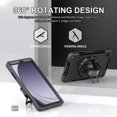 thumbnail image 5 of ZOLOHONI Samsung Galaxy Tab A9 Case 8.7 inch Released 2023 SM-X110 X115 X117, Heavy Duty Rugged Shockproof Protection Tablet Case&Cover with 360 Stand Handle Hand Strap Pencil Holder, 5 of 13