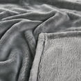 thumbnail image 3 of Home Soft Things Milk Flannel Blanket - Grey - 90" x 90", 3 of 7