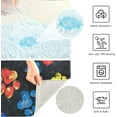 thumbnail image 5 of Dreamtimes Rainbow Animal Paw Bath Mat Set Soft High Absorbent Non Slip Rectangular Bath Rug+U-Shaped Toilet Mat, Non-Slip Bath Carpet Bath Mats for Bathroom 24"x16"+24"x20", 5 of 5