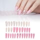 thumbnail image 5 of Uñas Postizas Brillantes, 30 Piezas De Uñas Postizas Largas Con Diamantes De Imitación, Elegantes Y Seguras Para Fiestas De Baile Para Mujeres Y Niñas ANGGREK Otros, 5 of 8