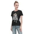 thumbnail image 4 of Women's Basic Short Sleeve T-Shirt One Piece Karp, 4 of 6