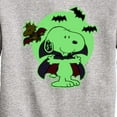 thumbnail image 3 of Peanuts - Vampire Snoopy - Toddler And Youth Crewneck Fleece Sweatshirt, 3 of 6
