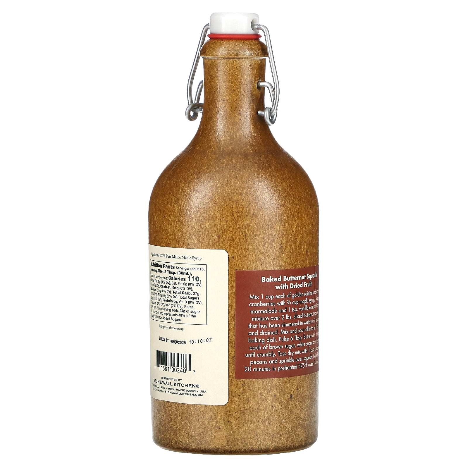 Stonewall Kitchen Maine Maple Syrup, 16 fl oz (473 ml)