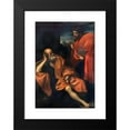 thumbnail image 2 of Guido Reni 11x14 Black Modern Framed Museum Art Print Titled - Paul Rebukes the Repentant Peter (1603), 2 of 5