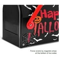 thumbnail image 5 of Happy Halloween Black Bat Mailbox Cover Magnetic Spooky Bloody Hand Palm Ghost Mailbox Covers Large Size Garden Yard Post Wraps Letter Box Cover Creepy Decorations 25" L x 21" W, 5 of 7