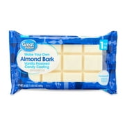 Great Value Almond Bark, Vanilla, 24 oz Bar, Bag