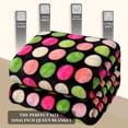 thumbnail image 5 of Korean Mink Blanket Queen Size, Animal/Floral Print Thick Heavy Korean Blanket - 8 LB Reversible Fleece Mink Style, (95"x 79") (Polka Dots) (2Ply), 5 of 9