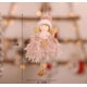 thumbnail image 5 of Christmas Angel Hanging Ornaments, Tree Decorations With Bells, Plush Crafts Elves Pendants for Xmas Home Party（green）, 5 of 5