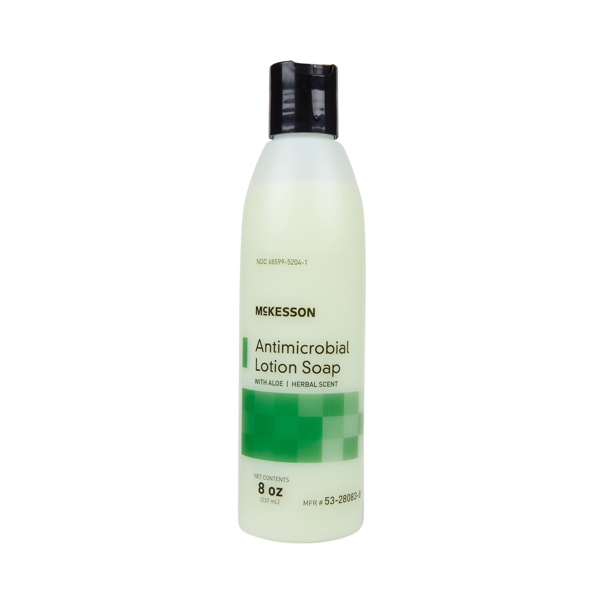 McKesson Lotion Antimicrobial Soap Bottle Herbal Scent 8 oz. 53-28083-8 1 Each