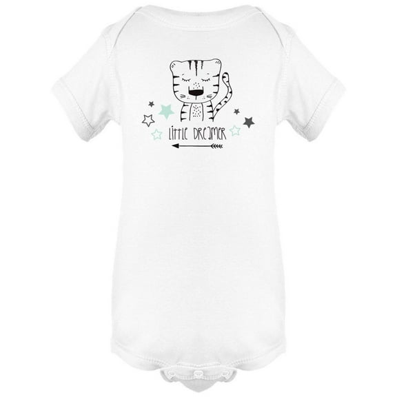 Little Dreamer Tiger Baby Bodysuit Infant -Image by Shutterstock,  6 Months