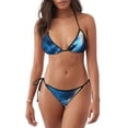 thumbnail image 1 of Balery A Wolf Barks Out A Window Pijama Estampado Bikini de Dos Piezas para Mujer - Conjunto de Bikini Ajustable Sexy y Cómodo para Playa, 1 of 6