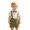 0-Green&474, variant on Tiijoy Newborn Boys Summer Outfits Cotton Short Sleeve Bodysuit Suspenders Shorts Set, Sizes 9-12M