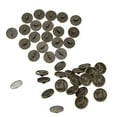 thumbnail image 4 of Botones de latón, Botones de bricolaje Botones de bronce antiguos Botones antiguos Eficiencia máxima, 4 of 14