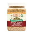 thumbnail image 1 of Pride of India Extra Long Brown Basmati Rice – 1.5 lbs | Aromatic & Naturally Aged 2 Years Long Grain Brown Rice for Biryani, Pilaf,  Rice Bowl, Spanish Rice & Vegan Meals | Gluten Free, 1 of 6