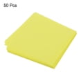 thumbnail image 3 of Uxcell Origami Paper Double Sided Sheet for Art Craft Project Beginner 50 Sheets Fluorescent Yellow 2.5x2.5 inch, 3 of 6
