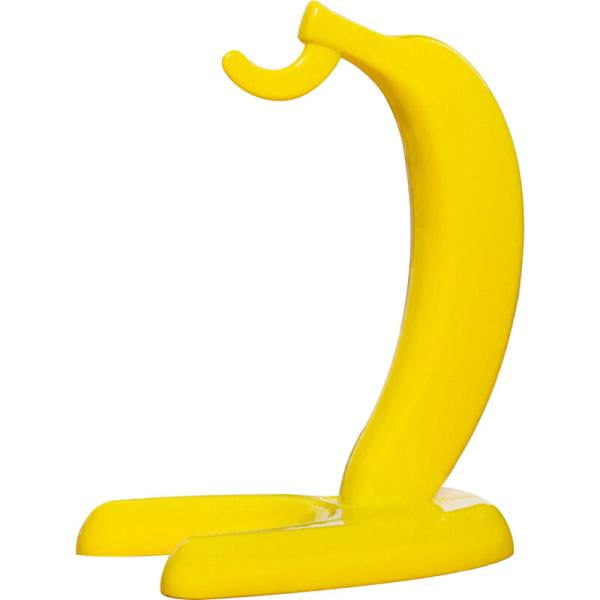 Colgador de plátanos Soporte para árbol de plátanos Amarillo Soporte de exhibición de plátanos moderno Gancho para almacenamiento de frutas en el mostrador de la cocina, Modelo: Amarillo