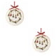 thumbnail image 1 of Bewildely Kit de inicio de punto de bordado de Navidad DIY aro de tela de patrón de Navidad hecho a mano Type1 NO1, 1 of 6