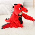 thumbnail image 4 of Conjunto de pijamas de una pieza para bebé, linda ropa de animal para bebé, 120 cm, 4 of 5