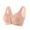 Solid Color, variant on TAGOLD Womens Plus Size Bra,Summer Bras for Womens,Women's Sexy Comfortable Soft Solid Color Front Open Button Underwear Large Size Bra Secondary Breast
