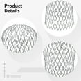 thumbnail image 3 of Gutter Downspout Guard Filter, 8 Pcs Expandable Aluminum Mesh Cover, Protects from Leaves and Debris, Prevents Animal Entry, Fits 2-4 In Downspouts, Easy DIY Installation, 3 of 5