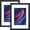 Black-A3-2 Pack, variant on Black A2 5 Pack Picture Frames with A3 Mat for Gallery Wall Display