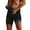 Blue, variant on Sauna Sweat Short Pants for Men Hot Thermo Sauna Leggings Compression Hight Waist Pants Workout Body Shapers Silver M