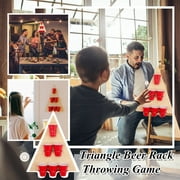 Angle View: Fuazewewe Oktoberfest Family Party Game Darts Table Tennis Elevated Throwing Game
